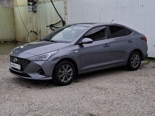2020 Hyundai Solaris II Рестайлинг, серый, 1190000 рублей, вид 3