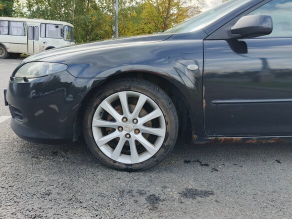 2006 Mazda 6 I (GG) Рестайлинг, чёрный, 299000 рублей - вид 16