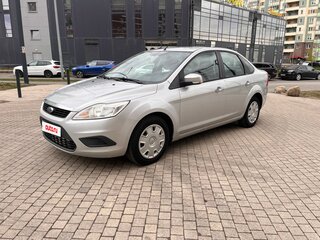 2010 Ford Focus II Рестайлинг, серебристый, 469000 рублей, вид 4