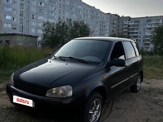 2010 Lada (ВАЗ) Kalina I, чёрный, 220000 рублей, вид 1
