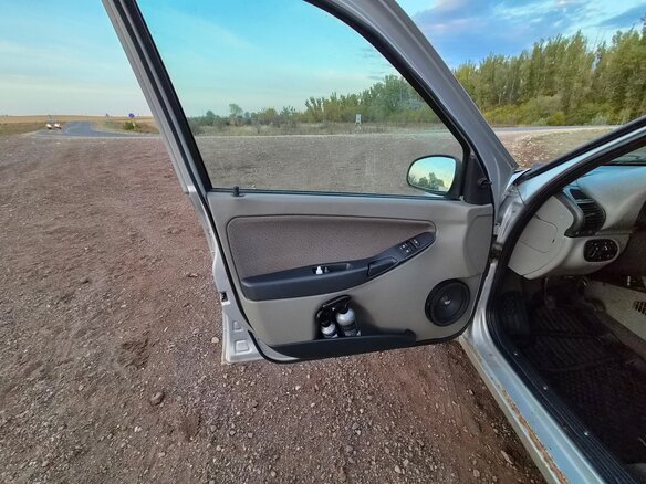 2008 Lada (ВАЗ) Kalina I, серебристый, 110000 рублей - вид 16