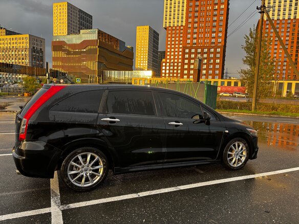 2009 Honda Stream II Рестайлинг, чёрный, 1099000 рублей - вид 6