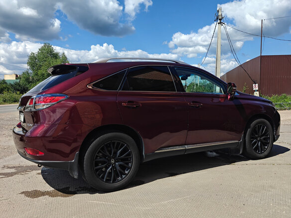 2013 Lexus RX 350 III Рестайлинг, красный, 2360000 рублей - вид 15