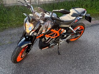 2014 KTM 390 Duke, чёрный, 325000 рублей, вид 2