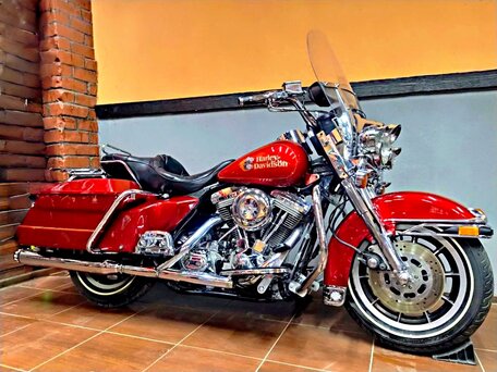 1991 Harley-Davidson Electra Glide, красный, 1200000 рублей, вид 1
