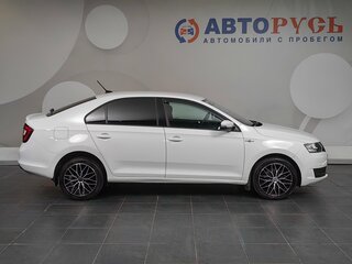 2018 Skoda Rapid I Рестайлинг, белый, 1260000 рублей, вид 5
