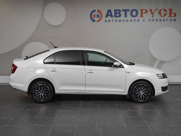 2018 Skoda Rapid I Рестайлинг, белый - вид 4