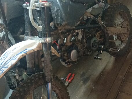 2014 Kayo Basic TT125, белый, 27000 рублей, вид 1
