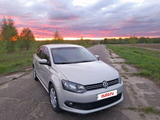 2014 Volkswagen Polo V, серый, 825000 рублей, вид 1