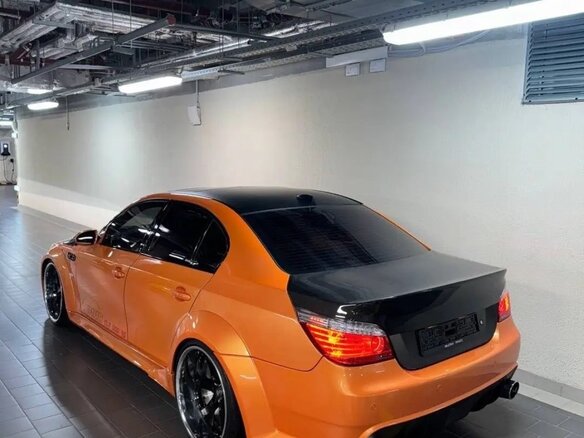 2005 BMW M5 IV (E60/E61), оранжевый, 4000000 рублей - вид 14