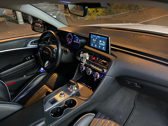2019 Genesis G70 I, белый, 1700000 рублей - вид 10