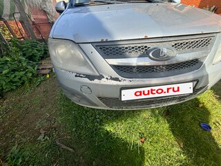 2013 Lada (ВАЗ) Largus I, серебристый, 300000 рублей, вид 2