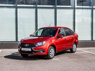2020 Lada (ВАЗ) Granta I Рестайлинг, красный, 670000 рублей, вид 1