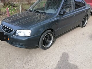 2004 Hyundai Accent ТагАЗ II, серый, 320000 рублей, вид 1