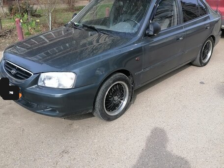 2004 Hyundai Accent ТагАЗ II, серый, 270000 рублей, вид 1