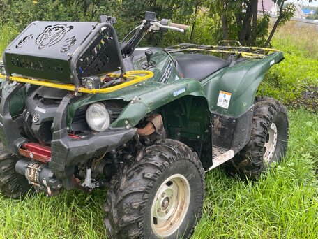 2011 Yamaha Grizzly 700, зелёный, 620000 рублей, вид 4