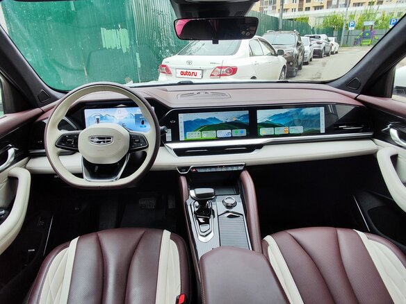 2022 Geely Monjaro (Xingyue L) I, белый, 2650000 рублей - вид 8