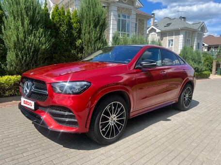 2021 Mercedes-Benz GLE Coupe 350 d II (C167), красный, 7900000 рублей, вид 1