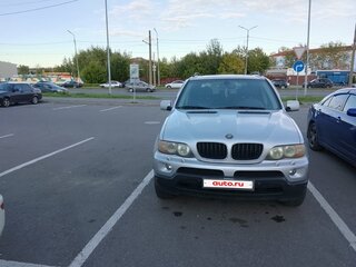 2005 BMW X5 3.0i I (E53) Рестайлинг, серебристый, 699000 рублей, вид 1