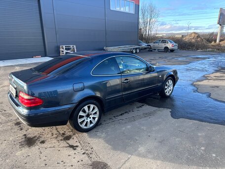 1998 Mercedes-Benz CLK-Класс 200 I (W208), синий, 280000 рублей, вид 3
