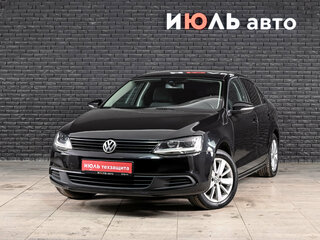2013 Volkswagen Jetta VI, чёрный, 900000 рублей, вид 1