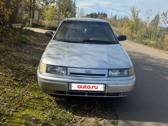 2003 Lada (ВАЗ) 2110, серебристый, 90000 рублей