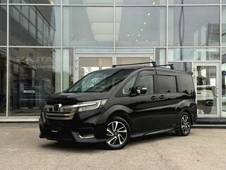 2019 Honda Stepwgn V Рестайлинг, чёрный, 2590000 рублей, вид 3
