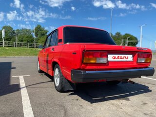 1997 Lada (ВАЗ) 2107, красный, 150000 рублей, вид 5
