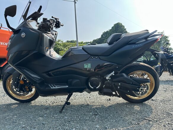 2022 Yamaha TMAX, синий - вид 17