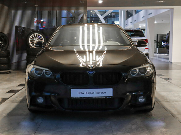 2014 BMW 5 серии 520i VI (F10/F11/F07) Рестайлинг, чёрный, 2227500 рублей - вид 2