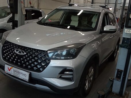 2025 Chery Tiggo 4 Pro I Рестайлинг, серебристый, 1650000 рублей, вид 1