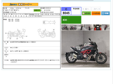 2015 Ducati Diavel Carbon, чёрный, 1015000 рублей, вид 3