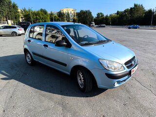 2008 Hyundai Getz I Рестайлинг, голубой, 430000 рублей, вид 2