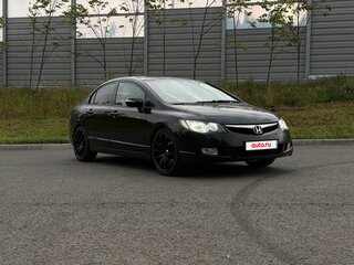 2007 Honda Civic VIII, чёрный, 490000 рублей, вид 4