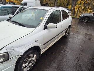 2001 Opel Astra G, белый, 150000 рублей, вид 4