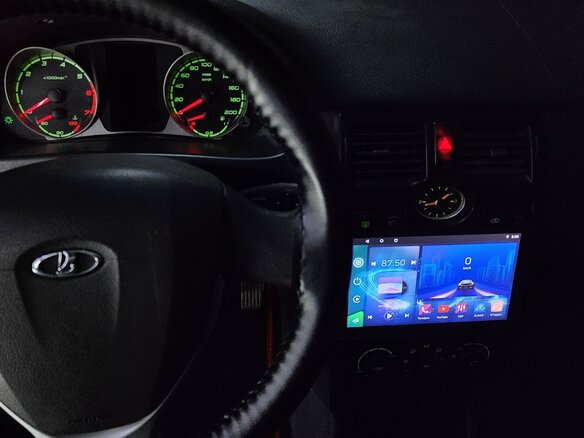 2012 Lada (ВАЗ) Priora I, пурпурный, 358000 рублей - вид 9