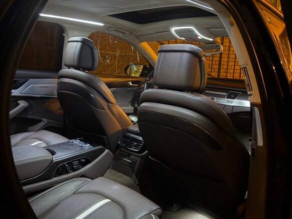 2015 Audi A8 Long III (D4) Рестайлинг, чёрный, 3850000 рублей - вид 8