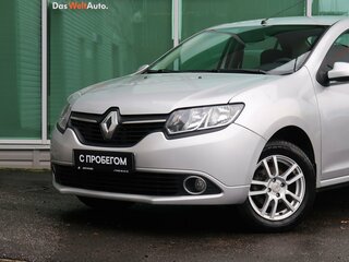 2013 Renault Logan II, серебристый, 549000 рублей, вид 2