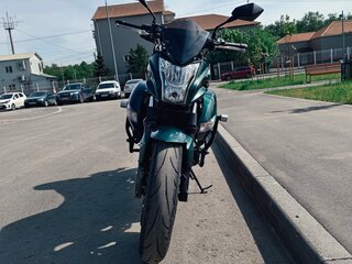2010 Kawasaki ER-6N, зелёный, 340000 рублей, вид 2