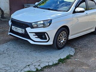 2019 Lada (ВАЗ) Vesta I, белый, 900000 рублей, вид 2