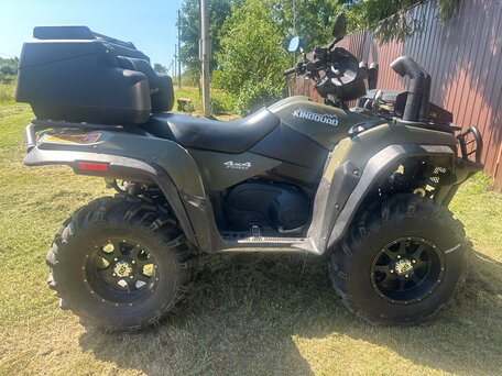 2013 Suzuki KingQuad 750, зелёный, 1050000 рублей, вид 1