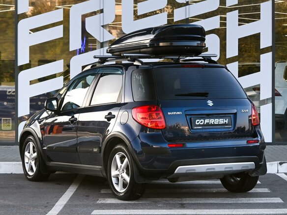 2009 Suzuki SX4 I (Classic) Рестайлинг, синий, 649000 рублей - вид 1