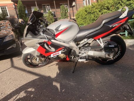 2003 Honda CBR 600F, серебристый, 400000 рублей, вид 4