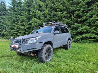 2007 Toyota Land Cruiser Prado 5-speed 120 Series, серый, 1550000 рублей, вид 4