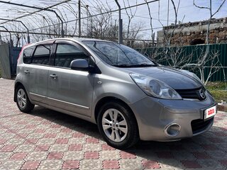 2012 Nissan Note I Рестайлинг, серебристый, 1150000 рублей, вид 4