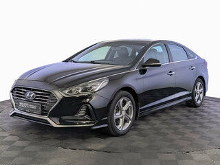 2017 Hyundai Sonata VII (LF) Рестайлинг, чёрный, 1590000 рублей, вид 1