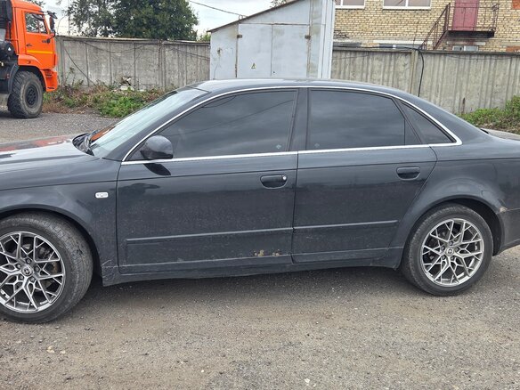 2004 Audi A4 III (B7), чёрный, 565000 рублей - вид 3
