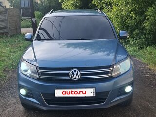 2012 Volkswagen Tiguan I Рестайлинг, синий, 980000 рублей, вид 2