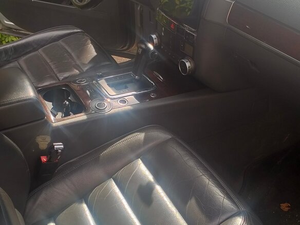 2004 Volkswagen Touareg I, серебристый - вид 8