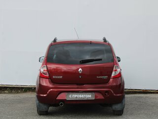 2013 Renault Sandero I, красный, 469000 рублей, вид 5
